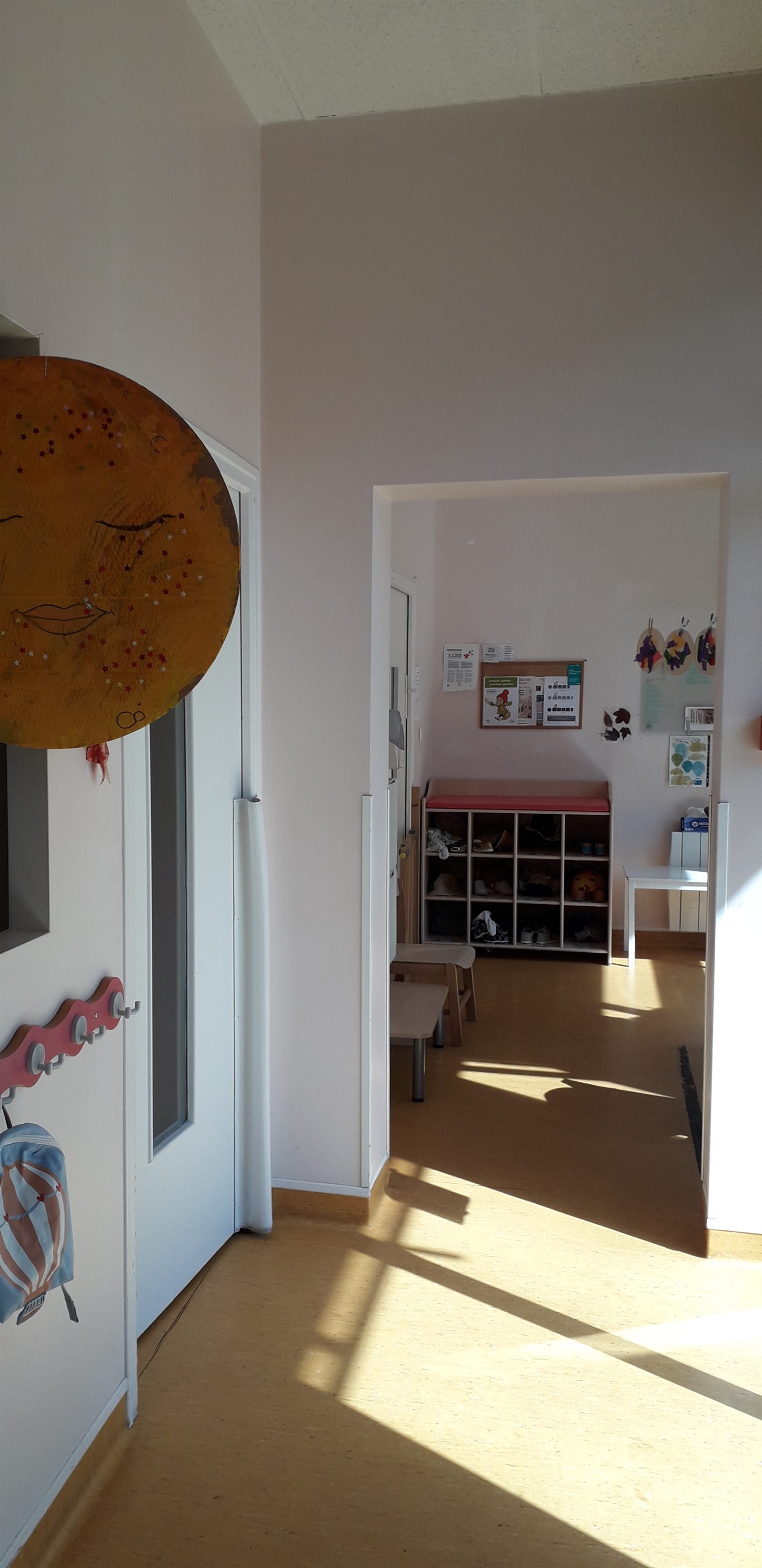 Le hall d'accueil
